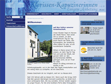 Tablet Screenshot of klarissen-kapuzinerinnen-mainz.de